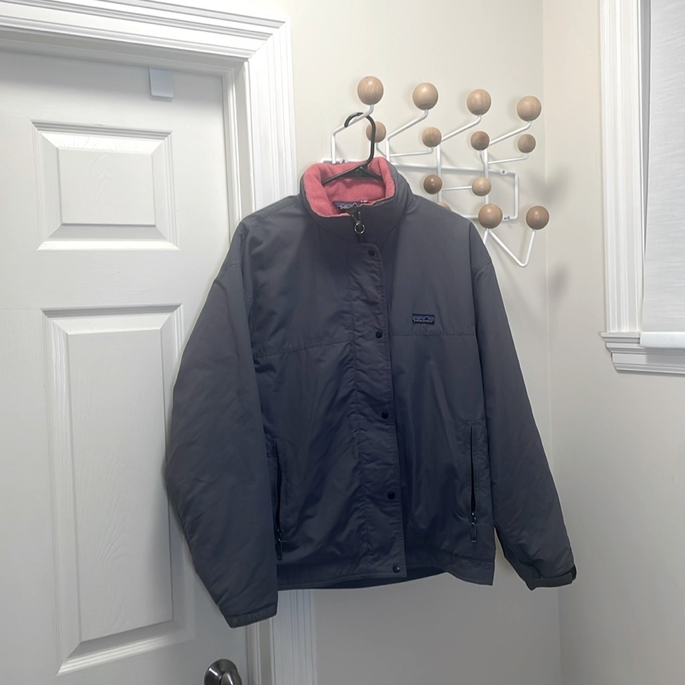 Patagonia - Vintage 90s Outdoor Jacket - Grey / Red - XL
